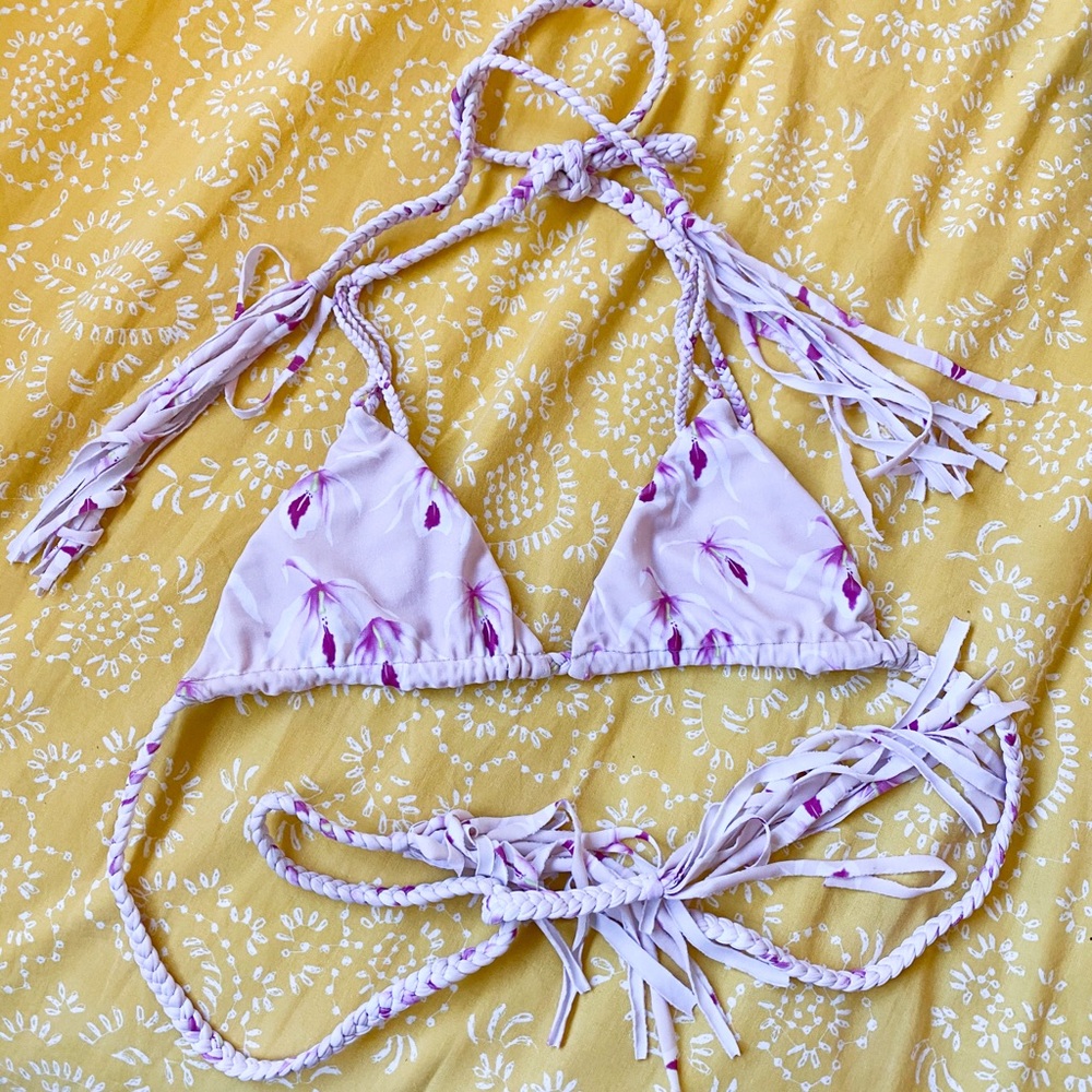 🌸SOLD🌸 // Acacia Island Orchid Bikini Top